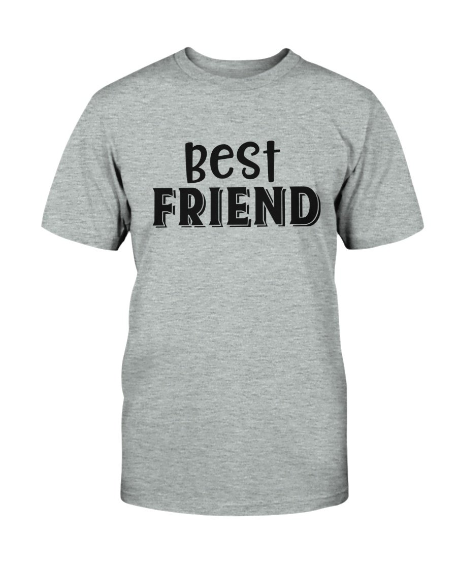 A stylish unisex Best Friend Shirt in various colors, showcasing its comfortable fabric and modern design.