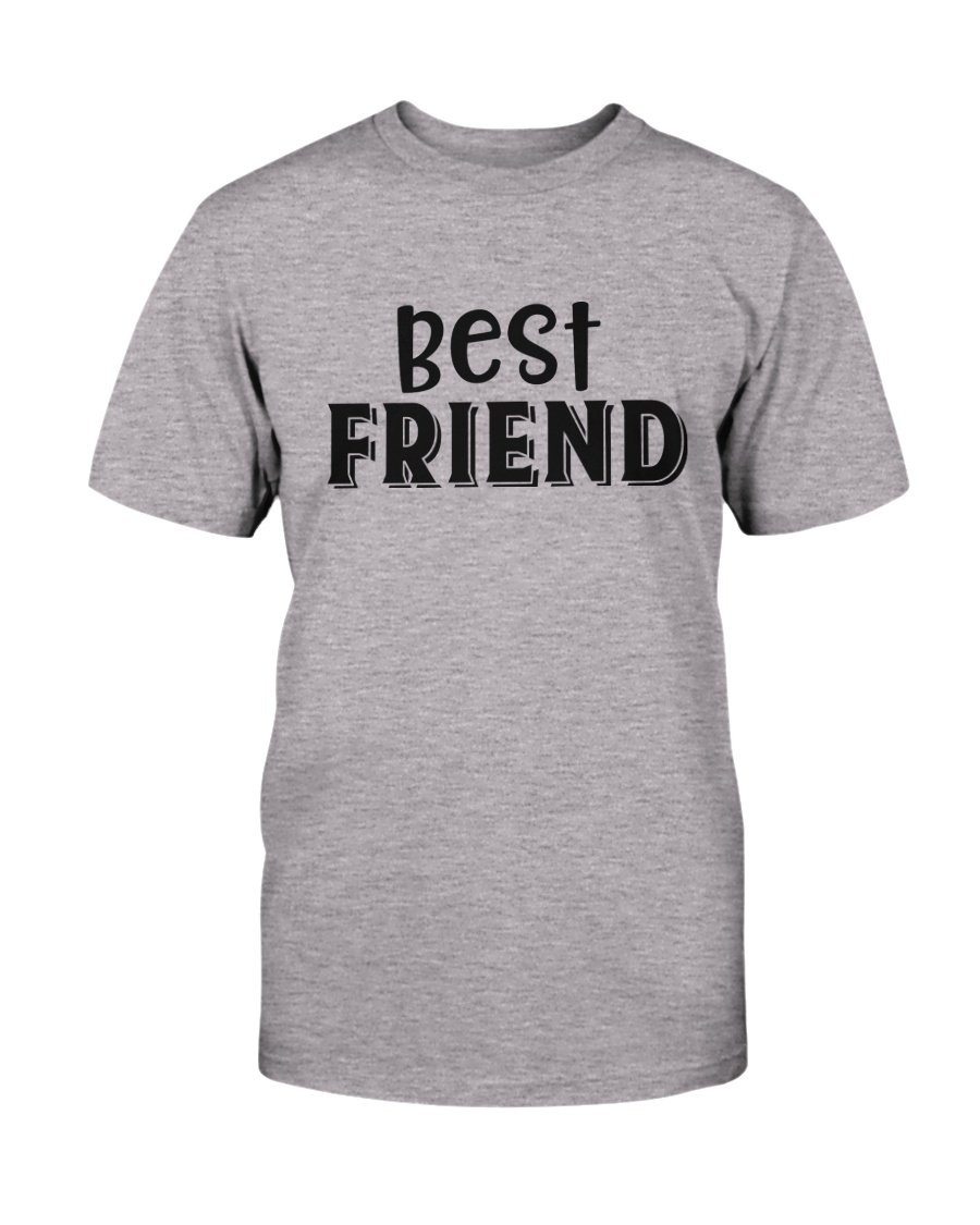 A stylish unisex Best Friend Shirt in various colors, showcasing its comfortable fabric and modern design.