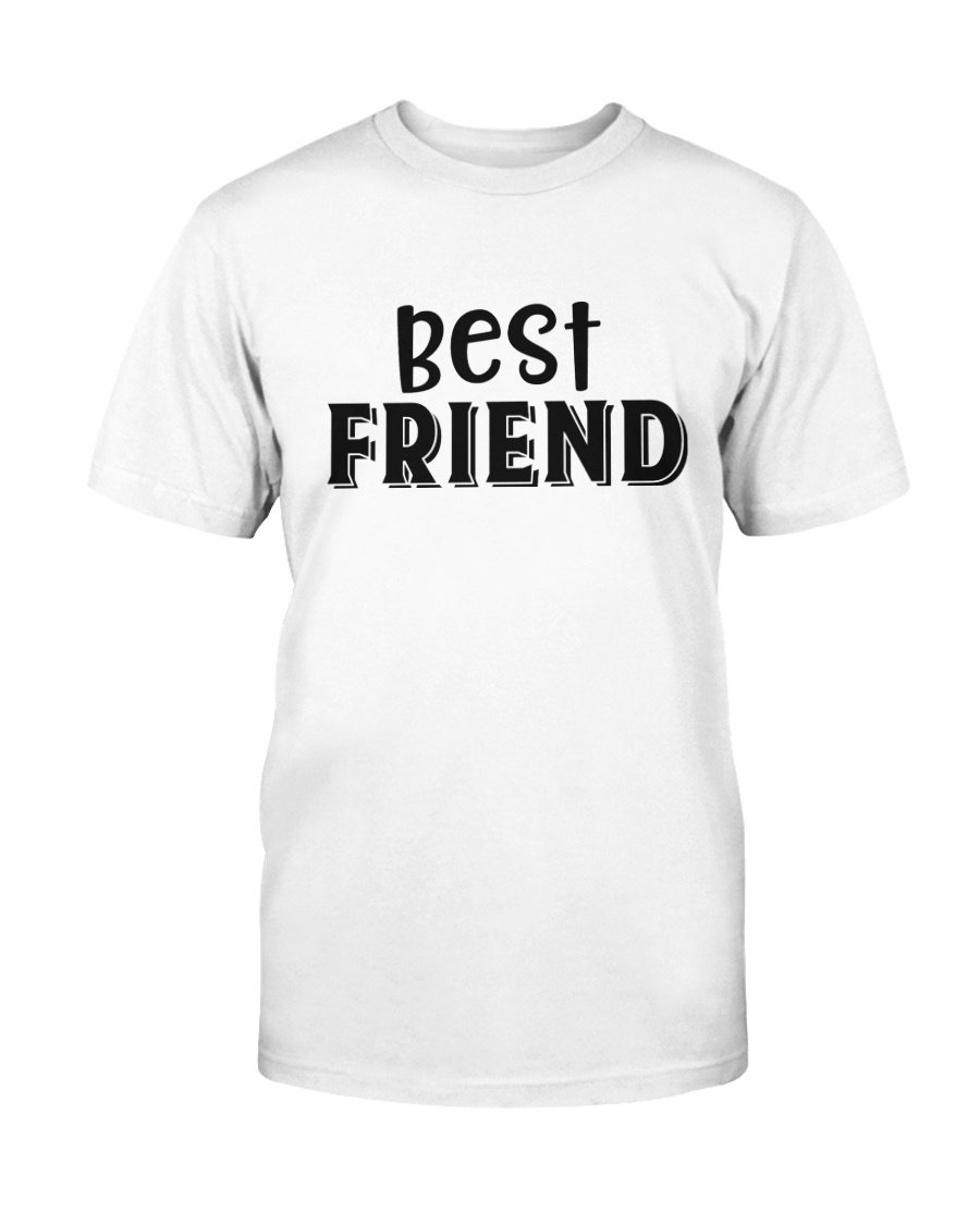 A stylish unisex Best Friend Shirt in various colors, showcasing its comfortable fabric and modern design.