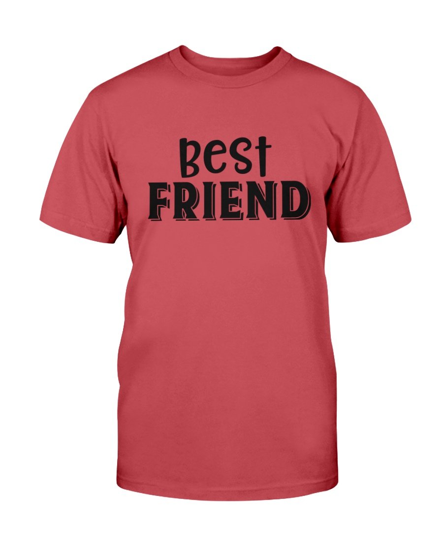 A stylish unisex Best Friend Shirt in various colors, showcasing its comfortable fabric and modern design.