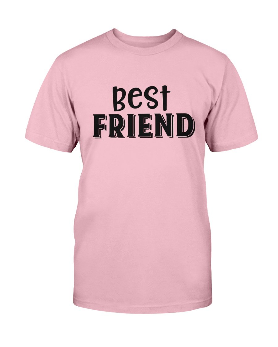 A stylish unisex Best Friend Shirt in various colors, showcasing its comfortable fabric and modern design.