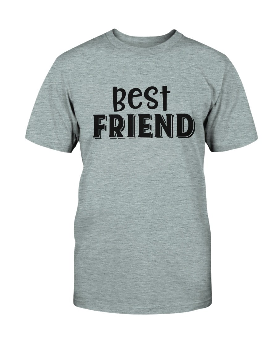 A stylish unisex Best Friend Shirt in various colors, showcasing its comfortable fabric and modern design.