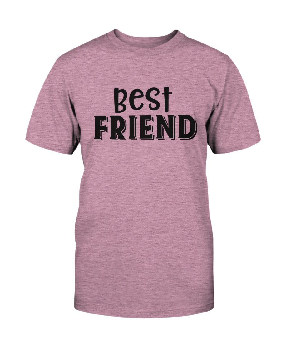 A stylish unisex Best Friend Shirt in various colors, showcasing its comfortable fabric and modern design.