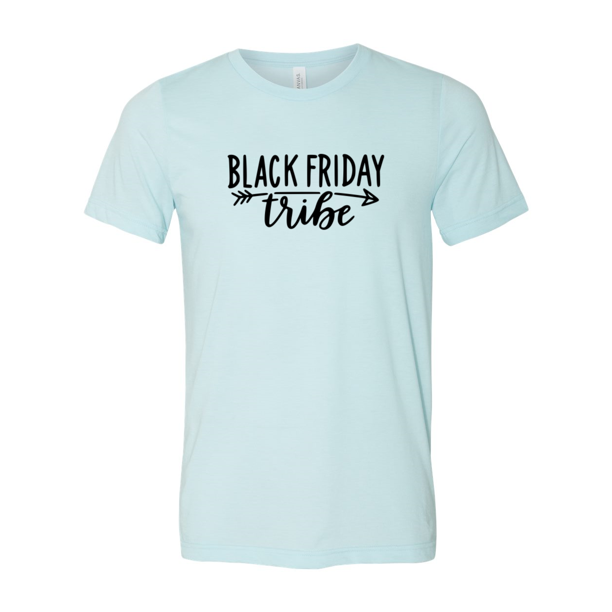 Black Friday Tribe Shirt in various colors, showcasing its soft fabric and stylish design.