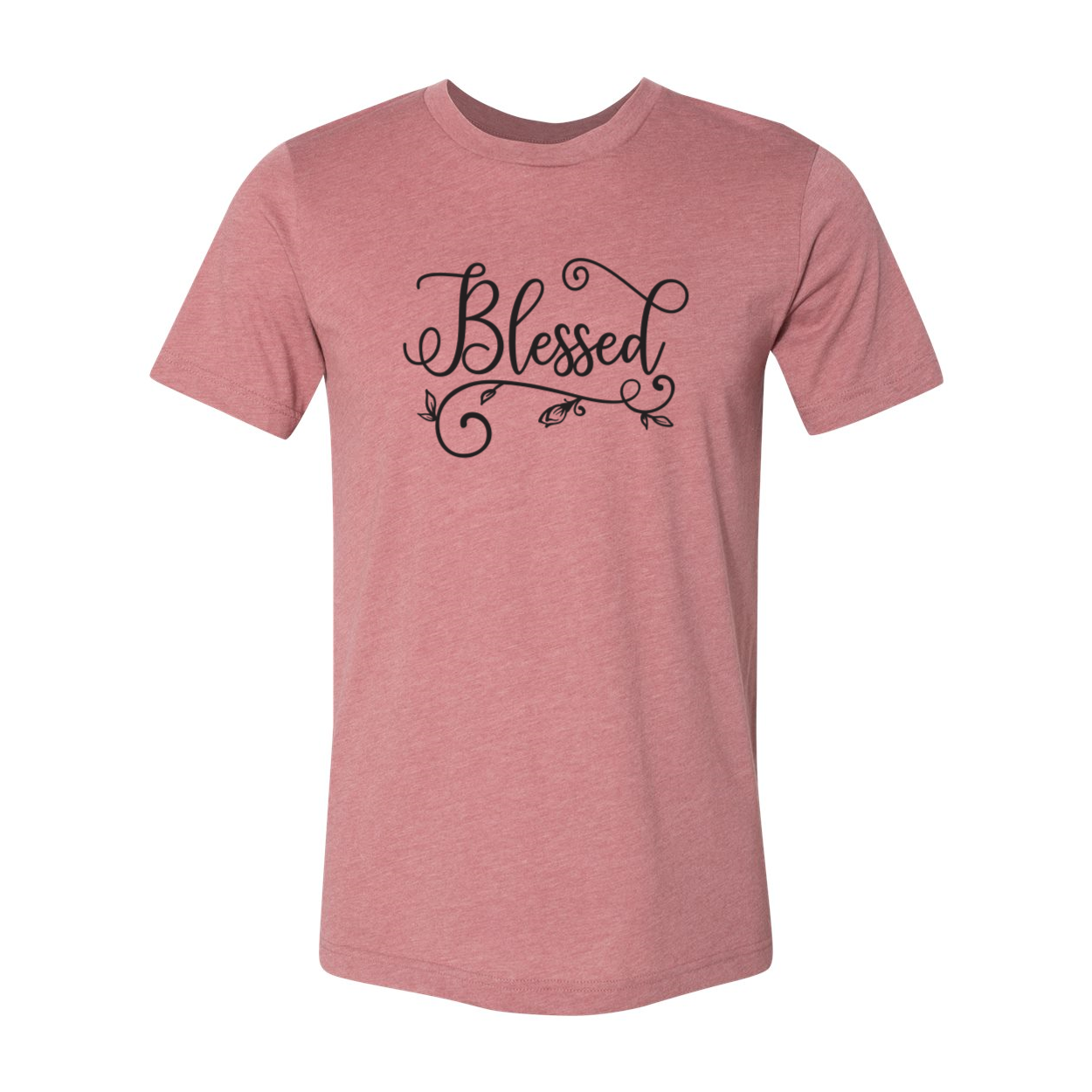 A stylish Blessed Unisex T-shirt in various colors, showcasing its comfortable fabric and modern design.