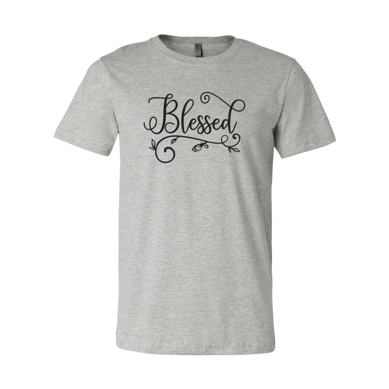 A stylish Blessed Unisex T-shirt in various colors, showcasing its comfortable fabric and modern design.