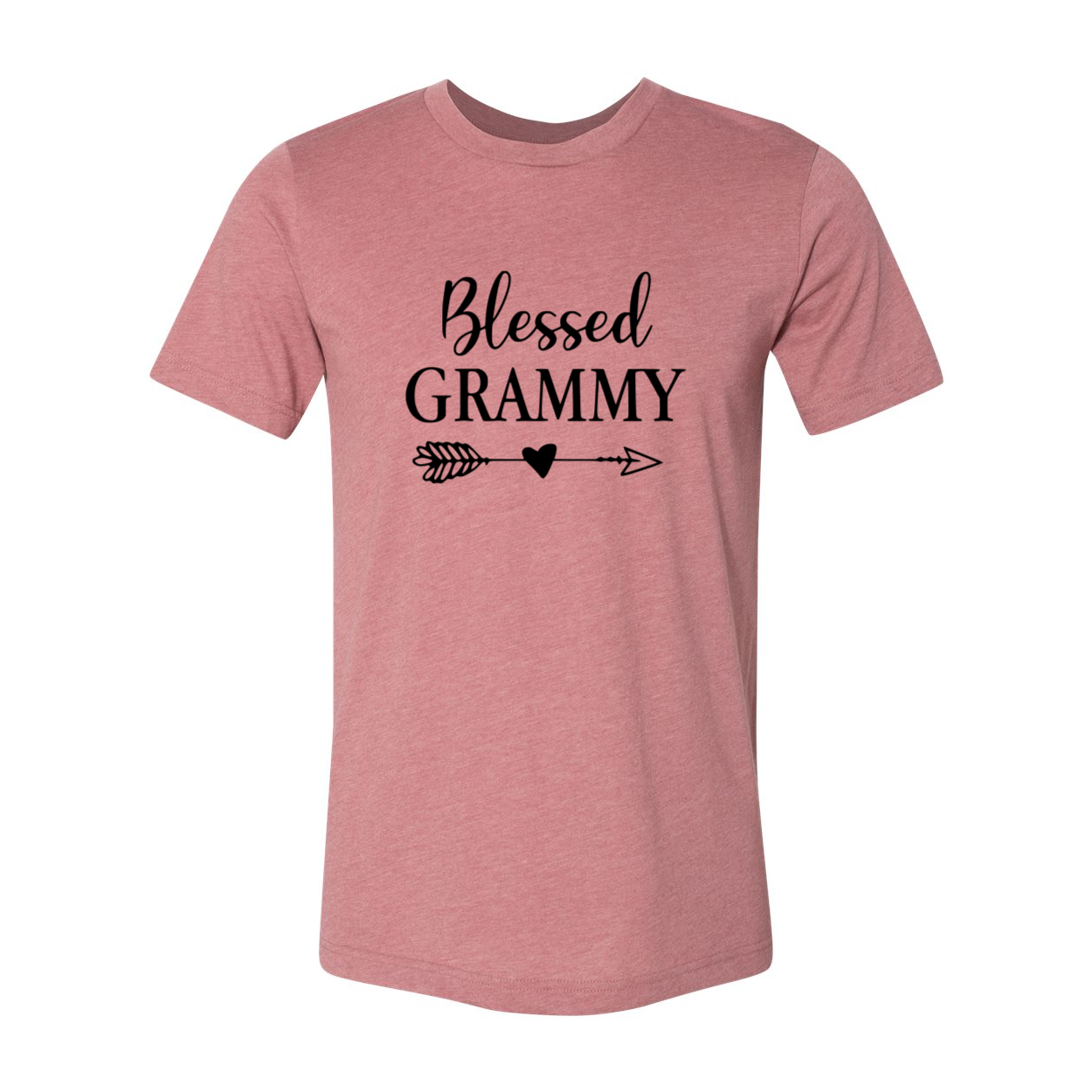 A stylish Blessed Grammy Shirt in various colors, showcasing its comfortable fabric and modern design.