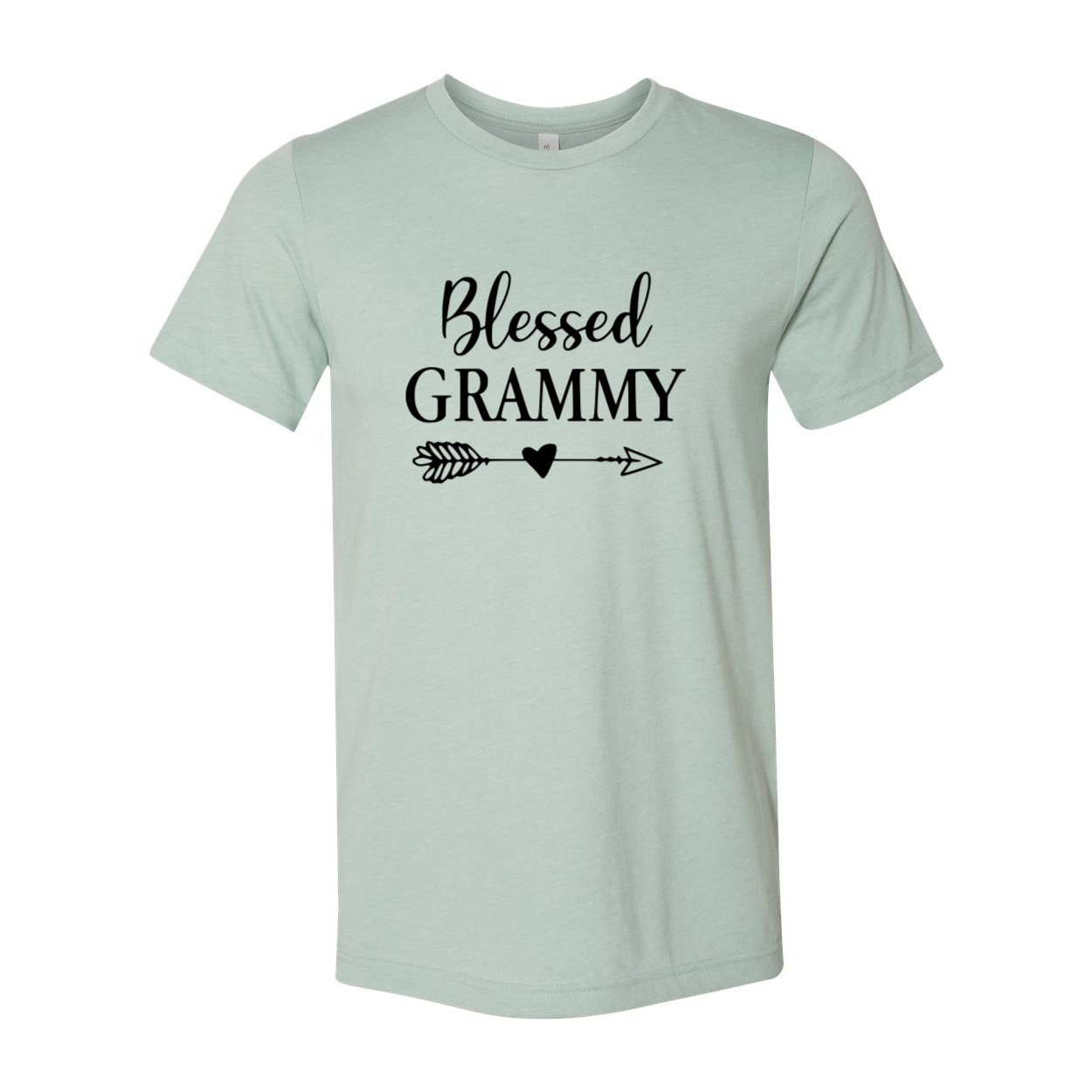 A stylish Blessed Grammy Shirt in various colors, showcasing its comfortable fabric and modern design.