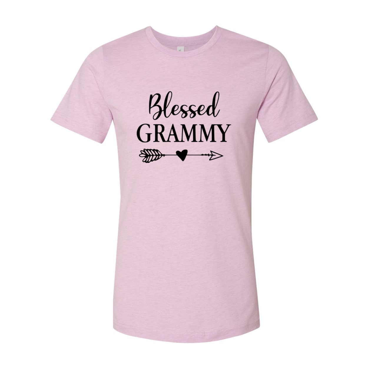 A stylish Blessed Grammy Shirt in various colors, showcasing its comfortable fabric and modern design.