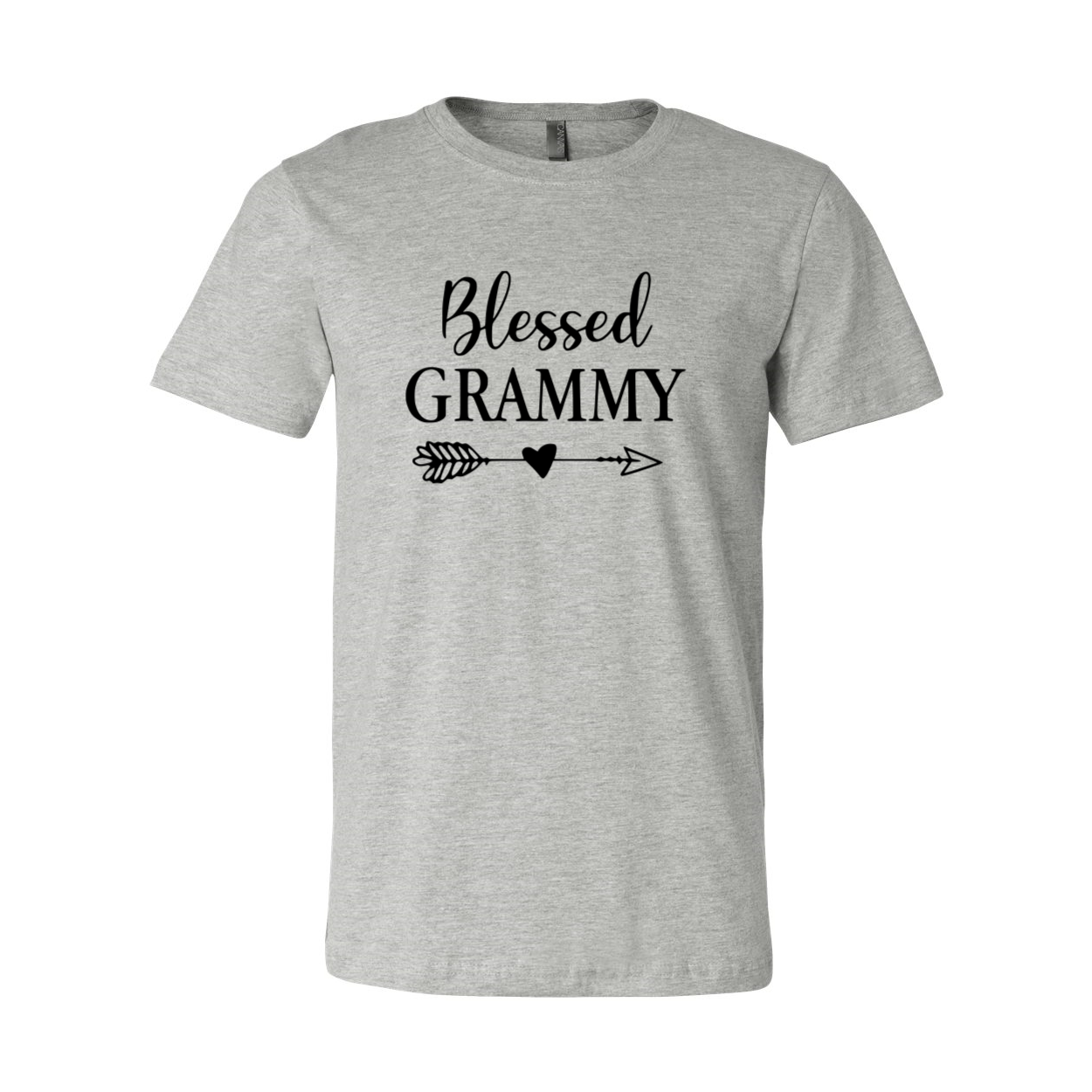 A stylish Blessed Grammy Shirt in various colors, showcasing its comfortable fabric and modern design.