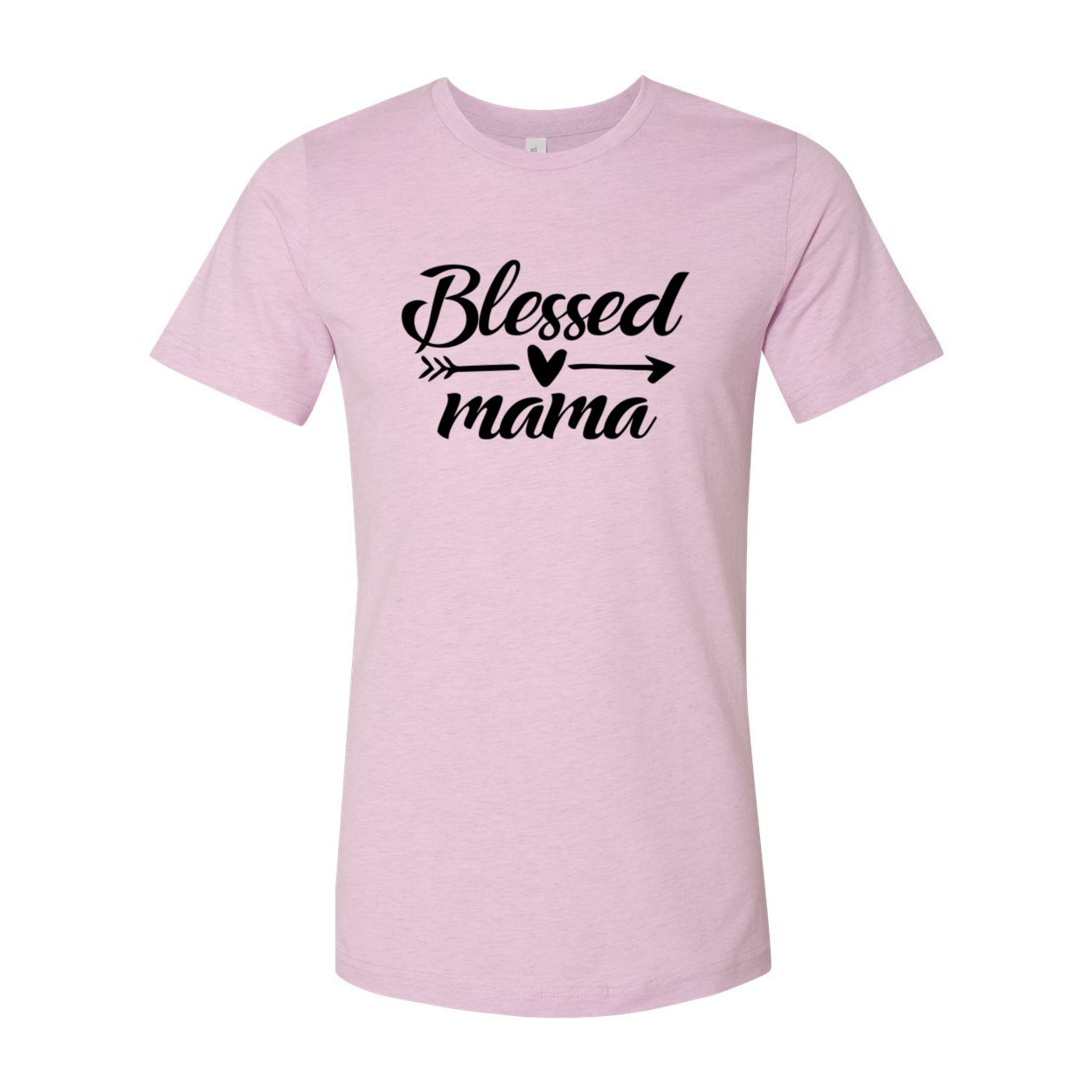 A stylish Blessed Mama Shirt in various colors, showcasing its comfortable fabric and unisex design.