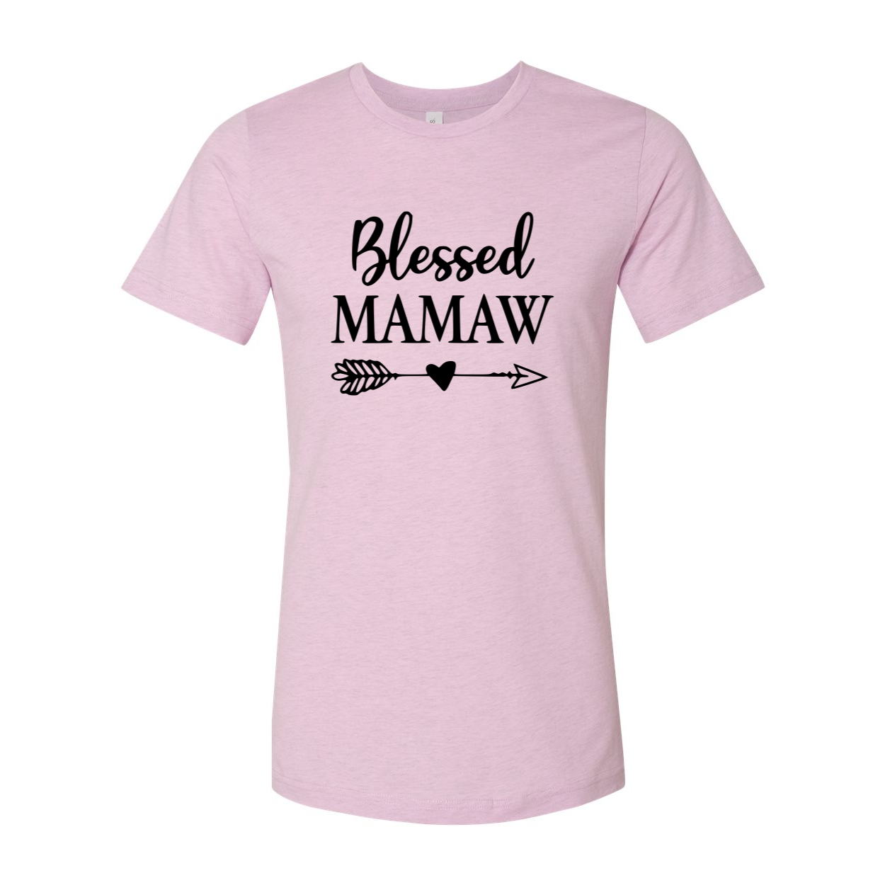 A stylish Blessed Mamaw Shirt in various colors, showcasing its comfortable fabric and modern design.