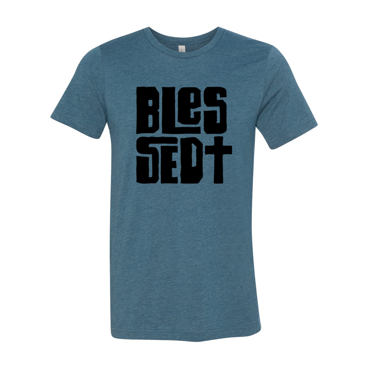 A stylish Blessed Unisex T-shirt in various colors, showcasing its soft fabric and modern fit.