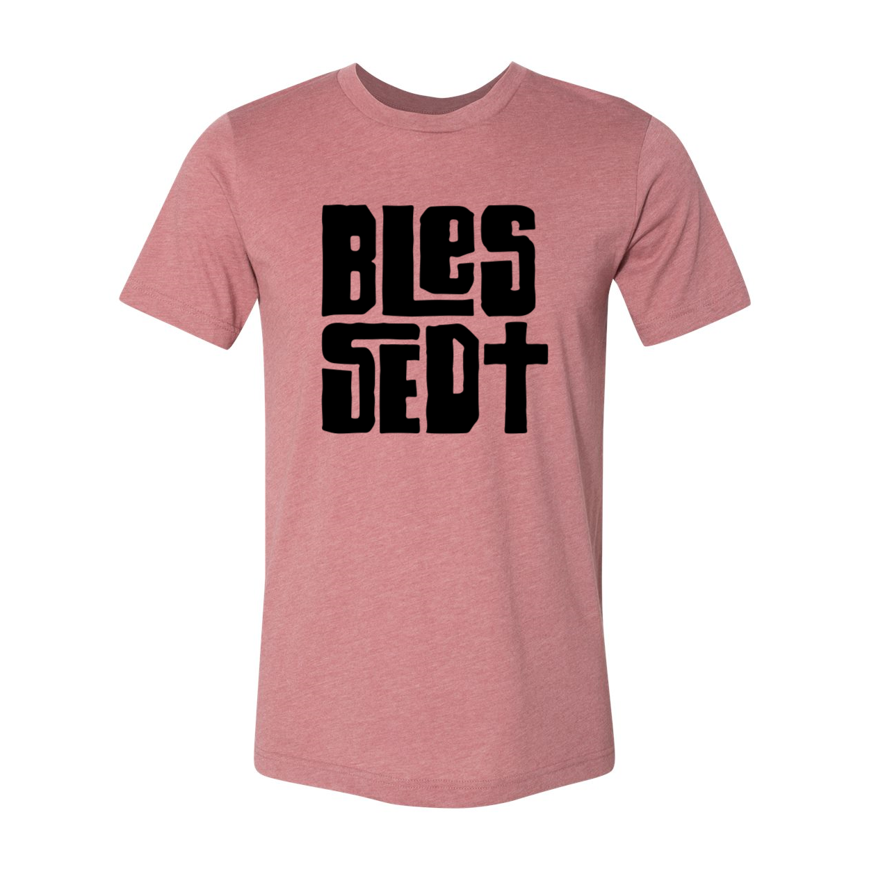 A stylish Blessed Unisex T-shirt in various colors, showcasing its soft fabric and modern fit.