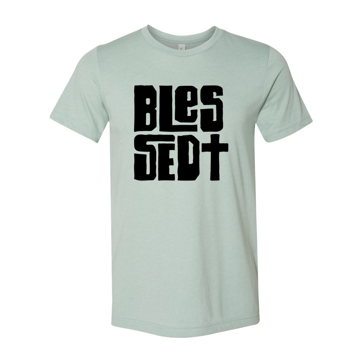 A stylish Blessed Unisex T-shirt in various colors, showcasing its soft fabric and modern fit.