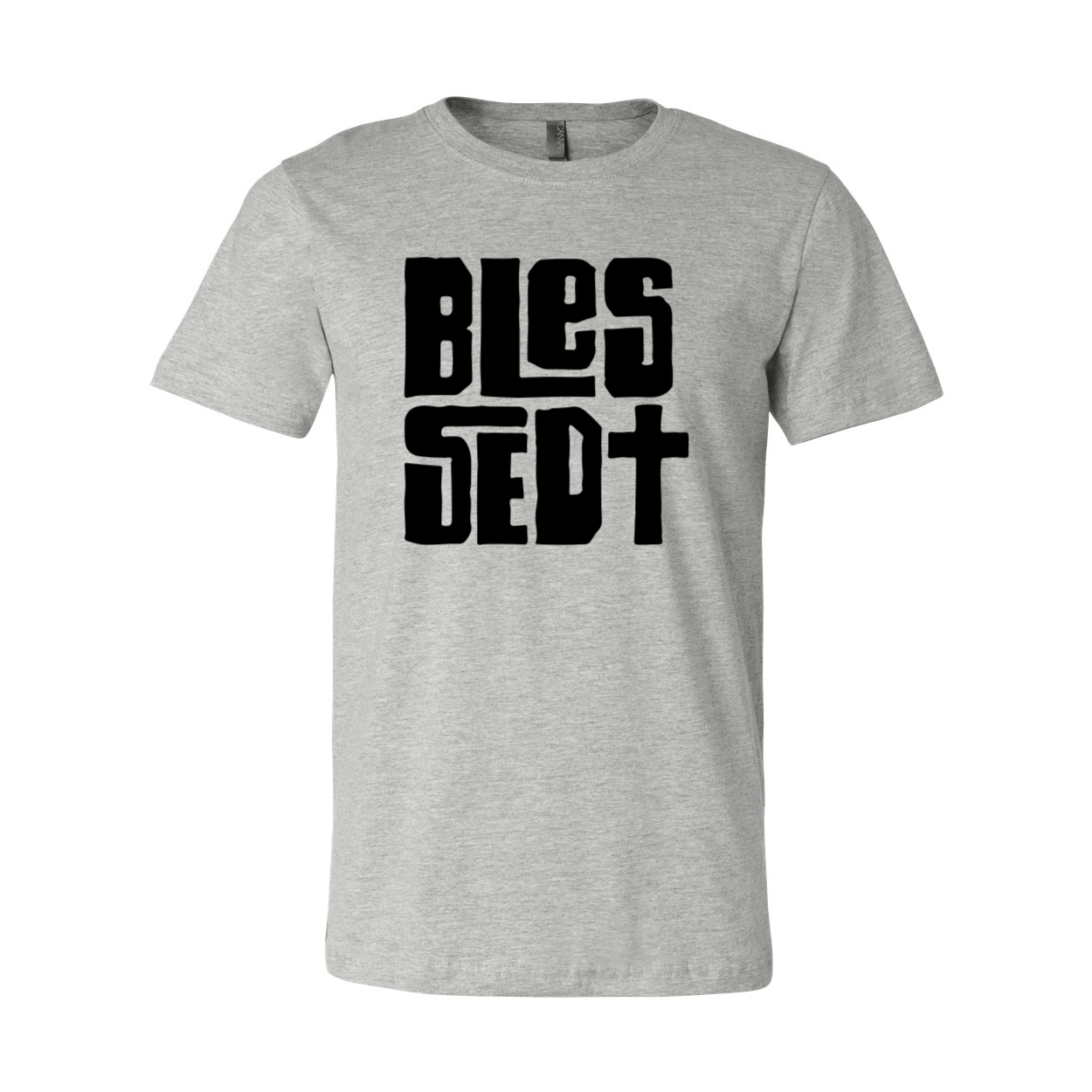 A stylish Blessed Unisex T-shirt in various colors, showcasing its soft fabric and modern fit.