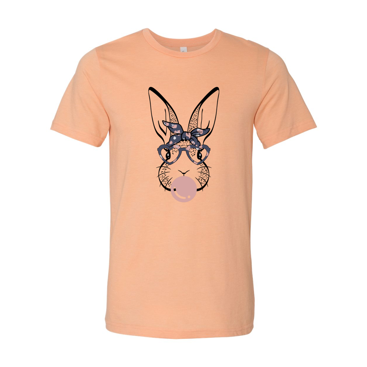 A stylish unisex Bunny Shirt made from soft ring spun cotton, available in multiple colors and sizes.