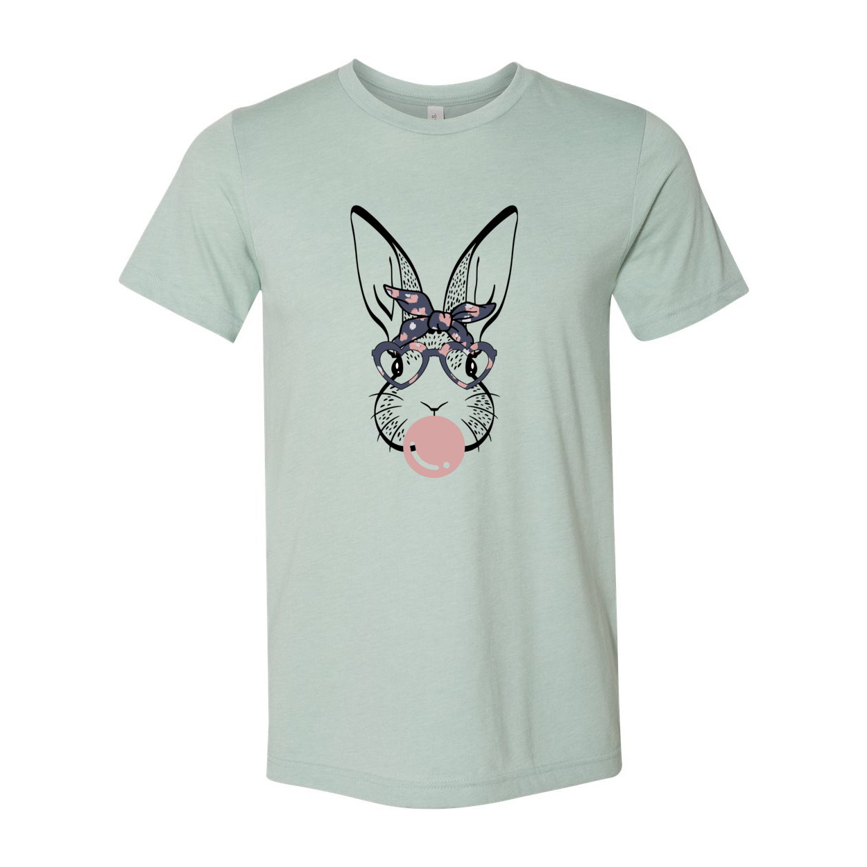 A stylish unisex Bunny Shirt made from soft ring spun cotton, available in multiple colors and sizes.