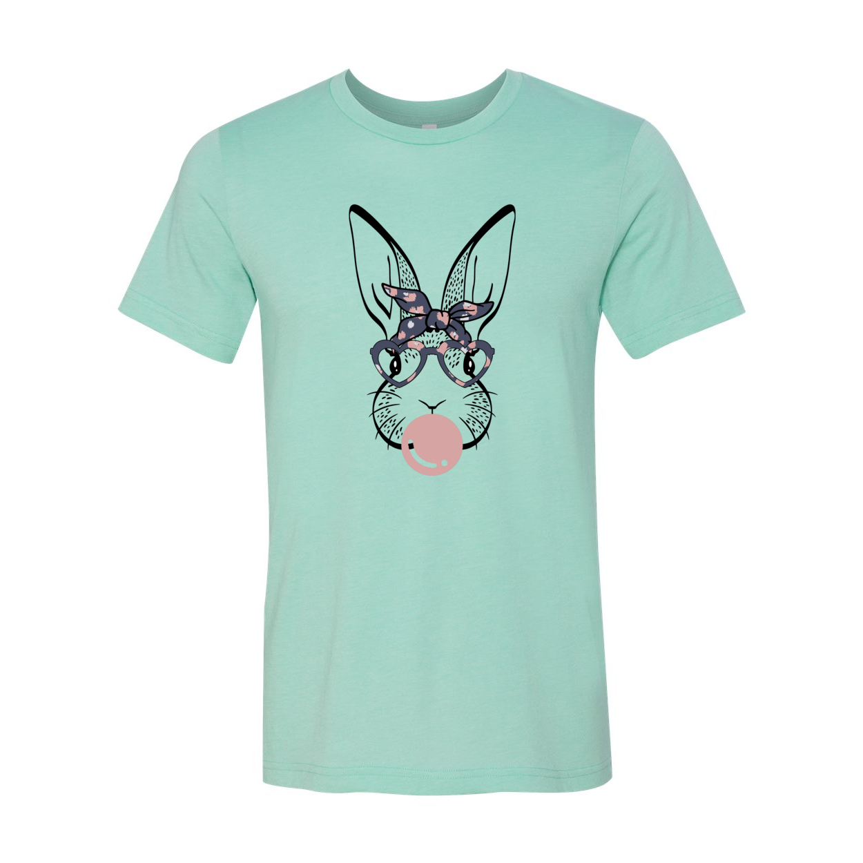 A stylish unisex Bunny Shirt made from soft ring spun cotton, available in multiple colors and sizes.