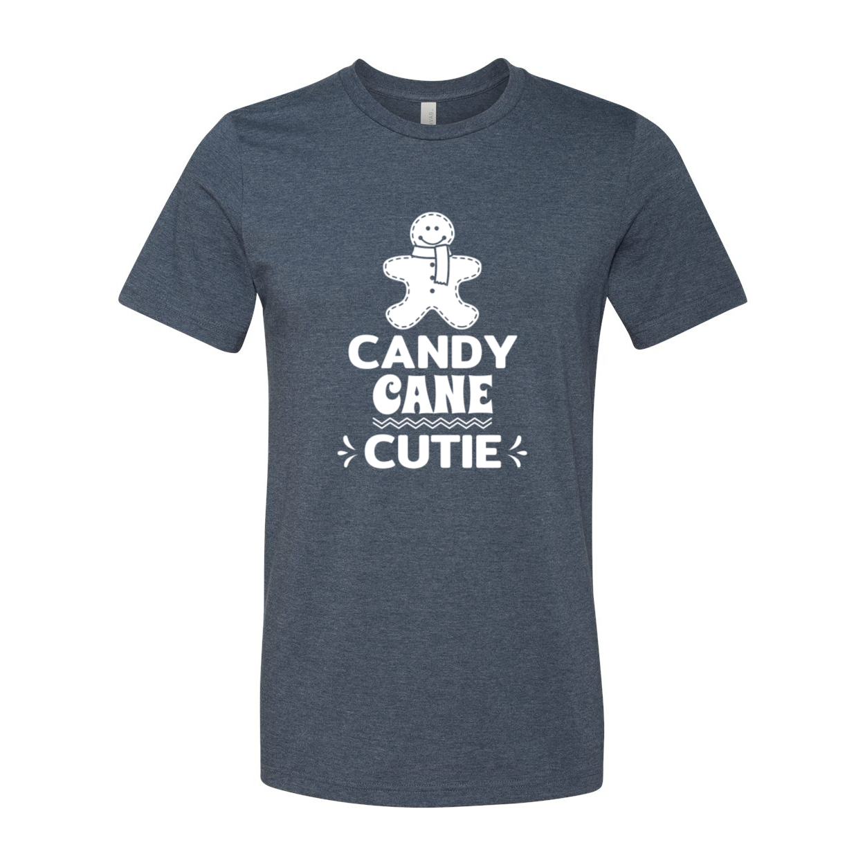 Candy Cane Cutie Shirt in vibrant colors, showcasing its soft fabric and stylish design.