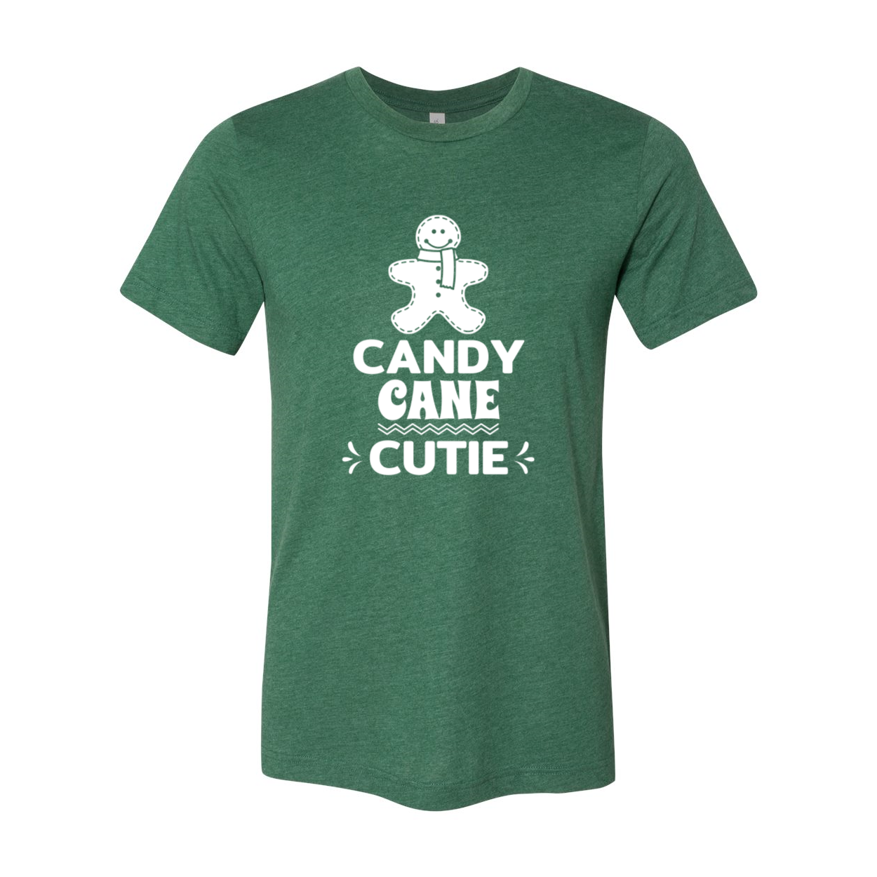 Candy Cane Cutie Shirt in vibrant colors, showcasing its soft fabric and stylish design.