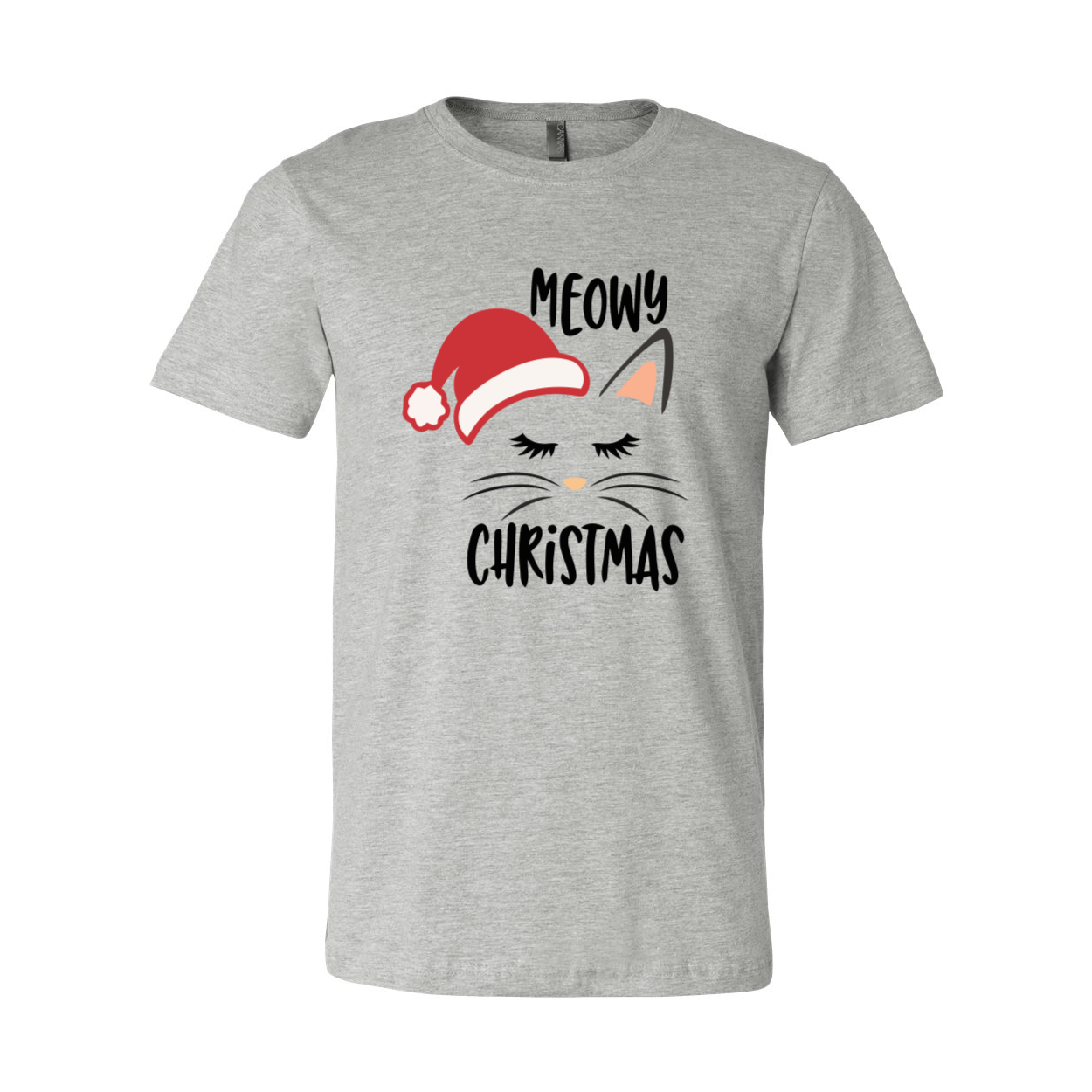 A festive unisex Christmas shirt made from soft ring spun cotton, featuring a classic crew neck and available in multiple colors.