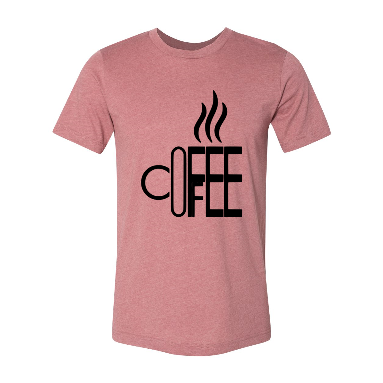 A stylish unisex Coffee Shirt made from soft ring spun cotton, available in multiple colors and sizes.