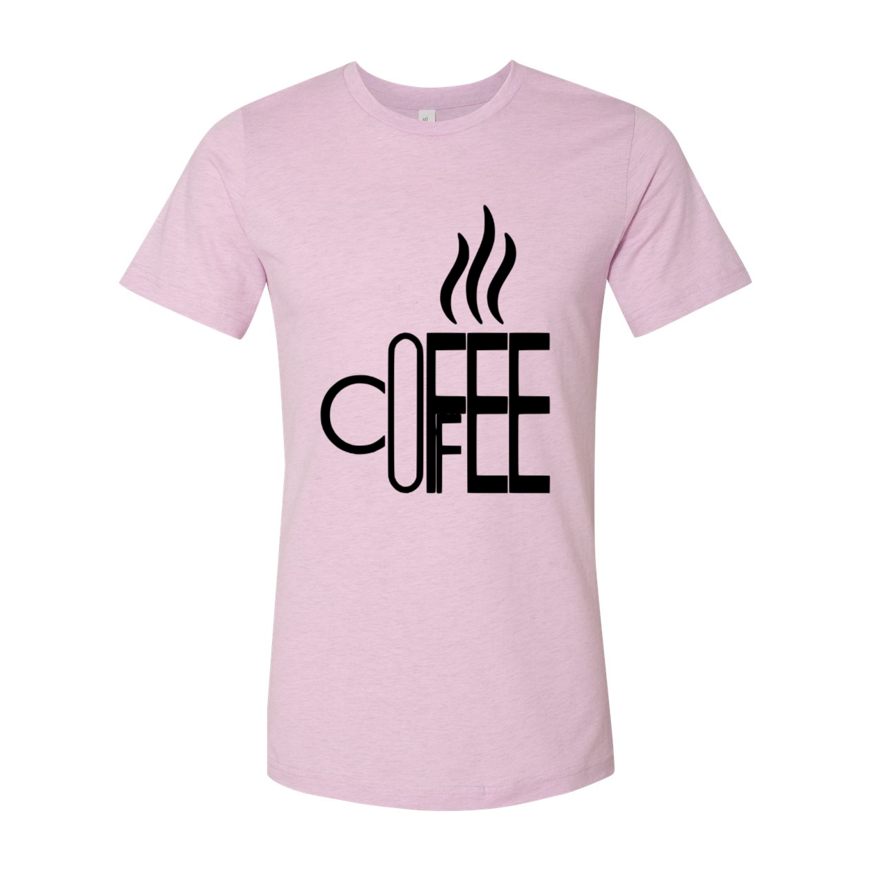 A stylish unisex Coffee Shirt made from soft ring spun cotton, available in multiple colors and sizes.