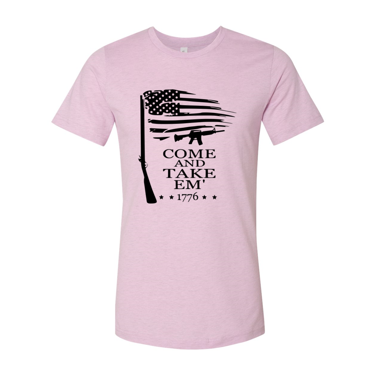 Come And Take Em Shirt in various colors, showcasing its comfortable fit and high-quality print.