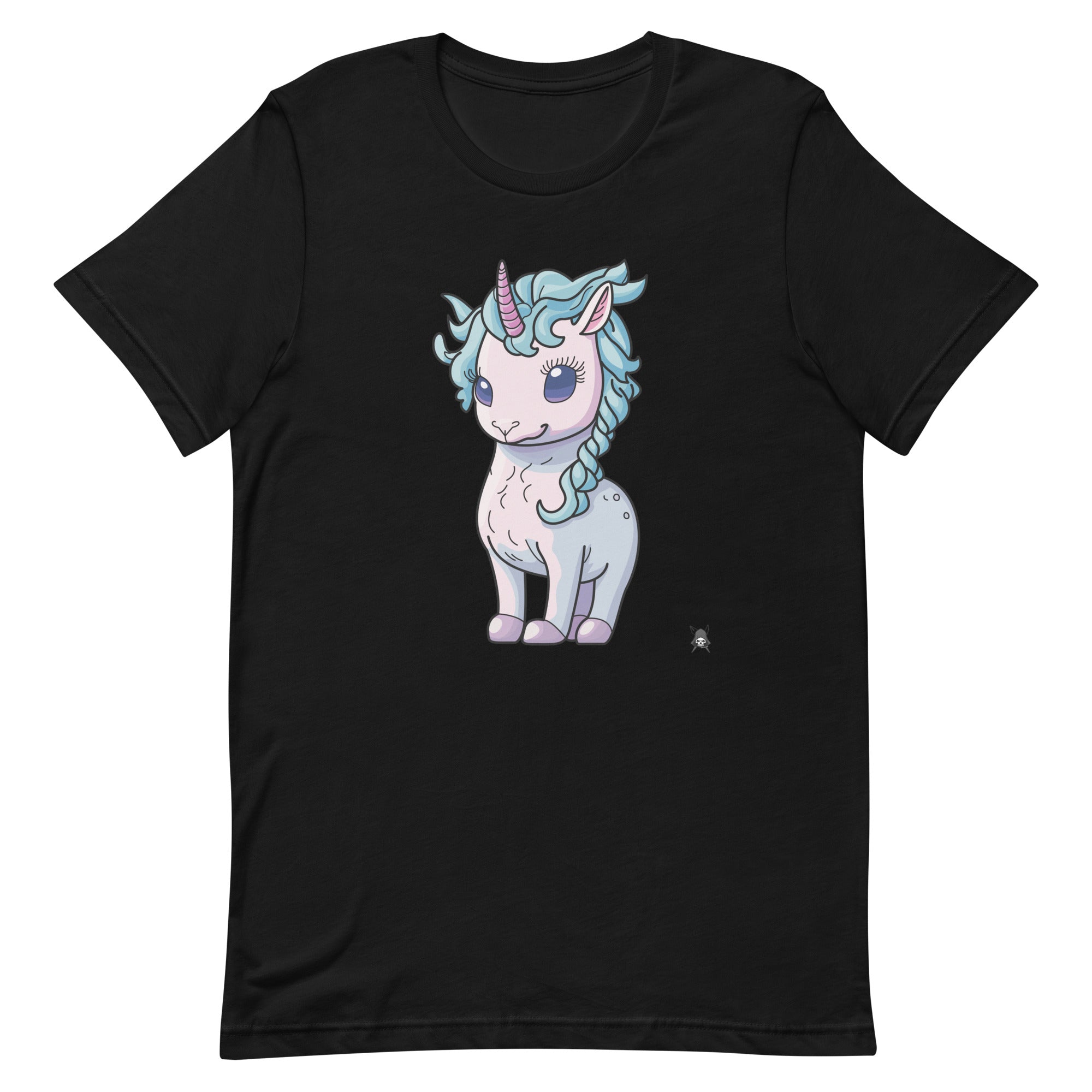 A soft and lightweight Cute Unicorn T-Shirt featuring a vibrant unicorn print, perfect for casual wear.