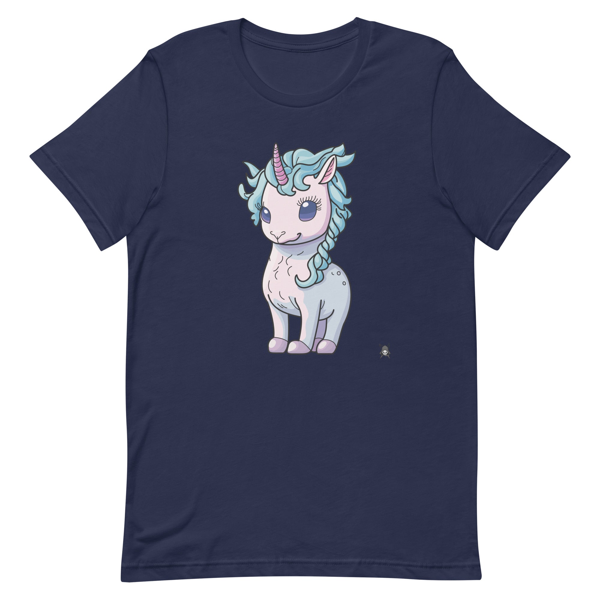 A soft and lightweight Cute Unicorn T-Shirt featuring a vibrant unicorn print, perfect for casual wear.