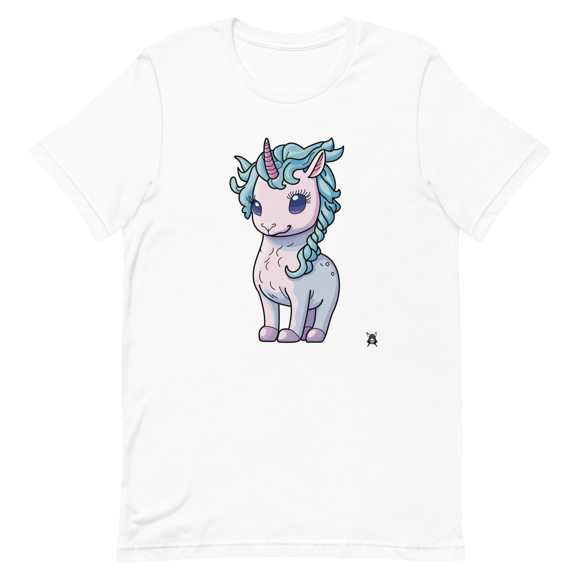 A soft and lightweight Cute Unicorn T-Shirt featuring a vibrant unicorn print, perfect for casual wear.