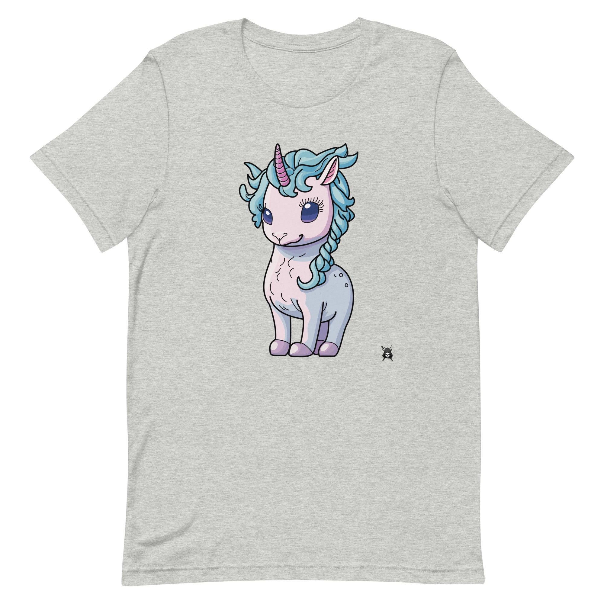 A soft and lightweight Cute Unicorn T-Shirt featuring a vibrant unicorn print, perfect for casual wear.