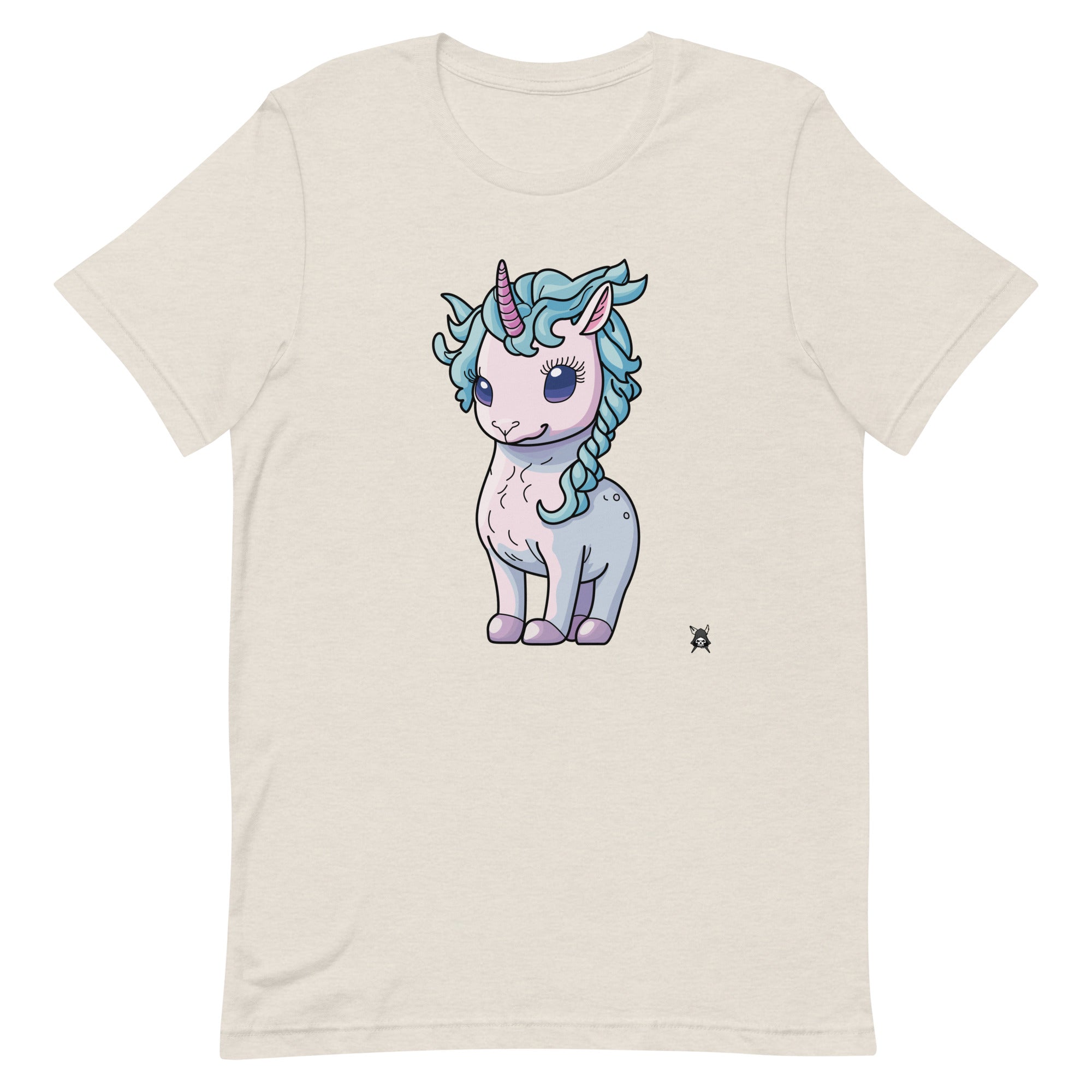 A soft and lightweight Cute Unicorn T-Shirt featuring a vibrant unicorn print, perfect for casual wear.