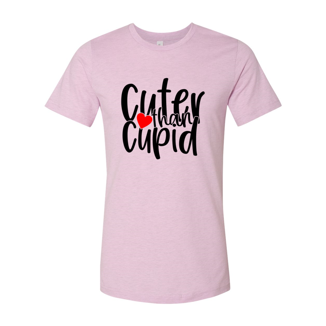 Cuter Than Cupid Shirt in various colors, showcasing its unisex design and comfortable fit.