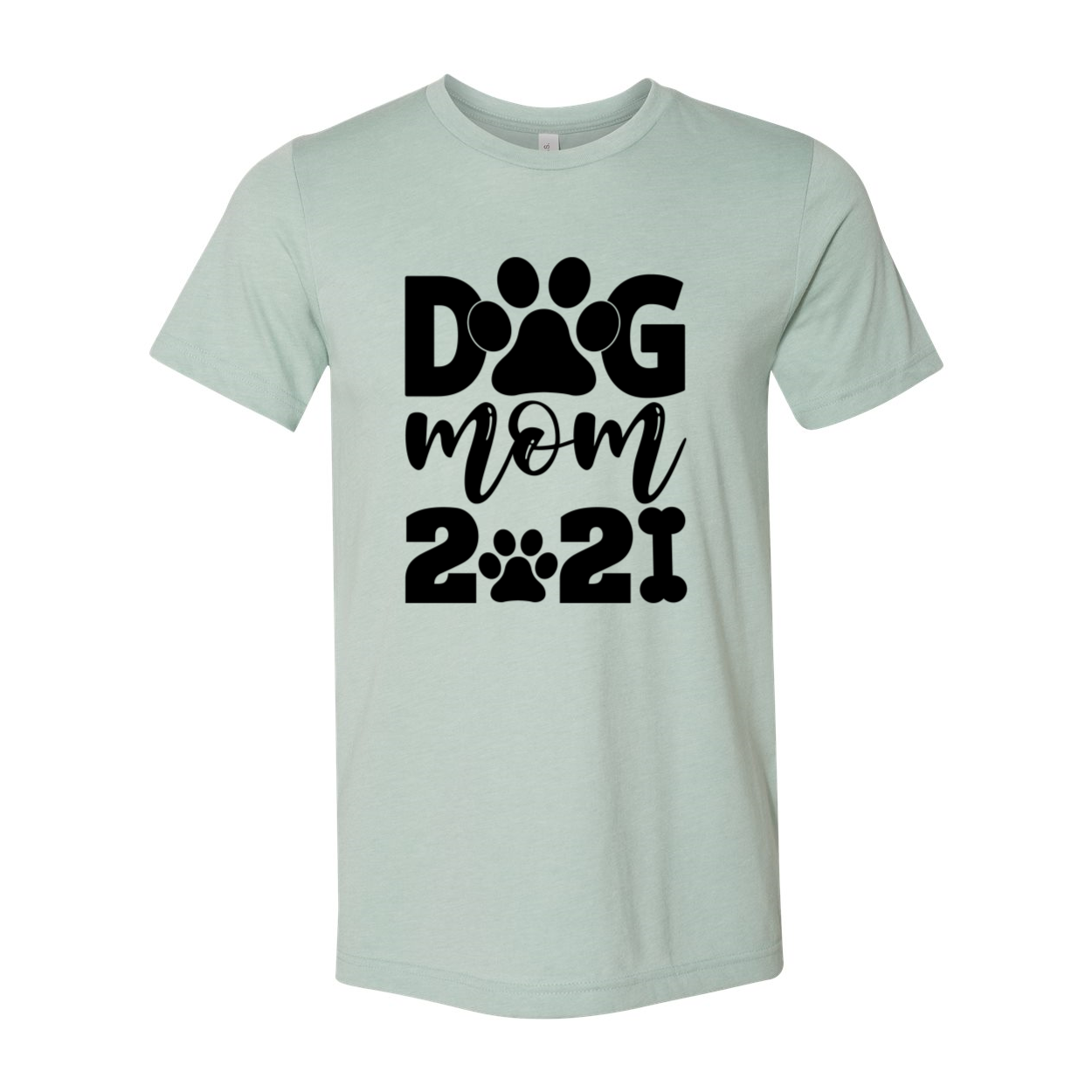 Dog Mom 2021 Shirt in various colors, showcasing its soft fabric and stylish design.