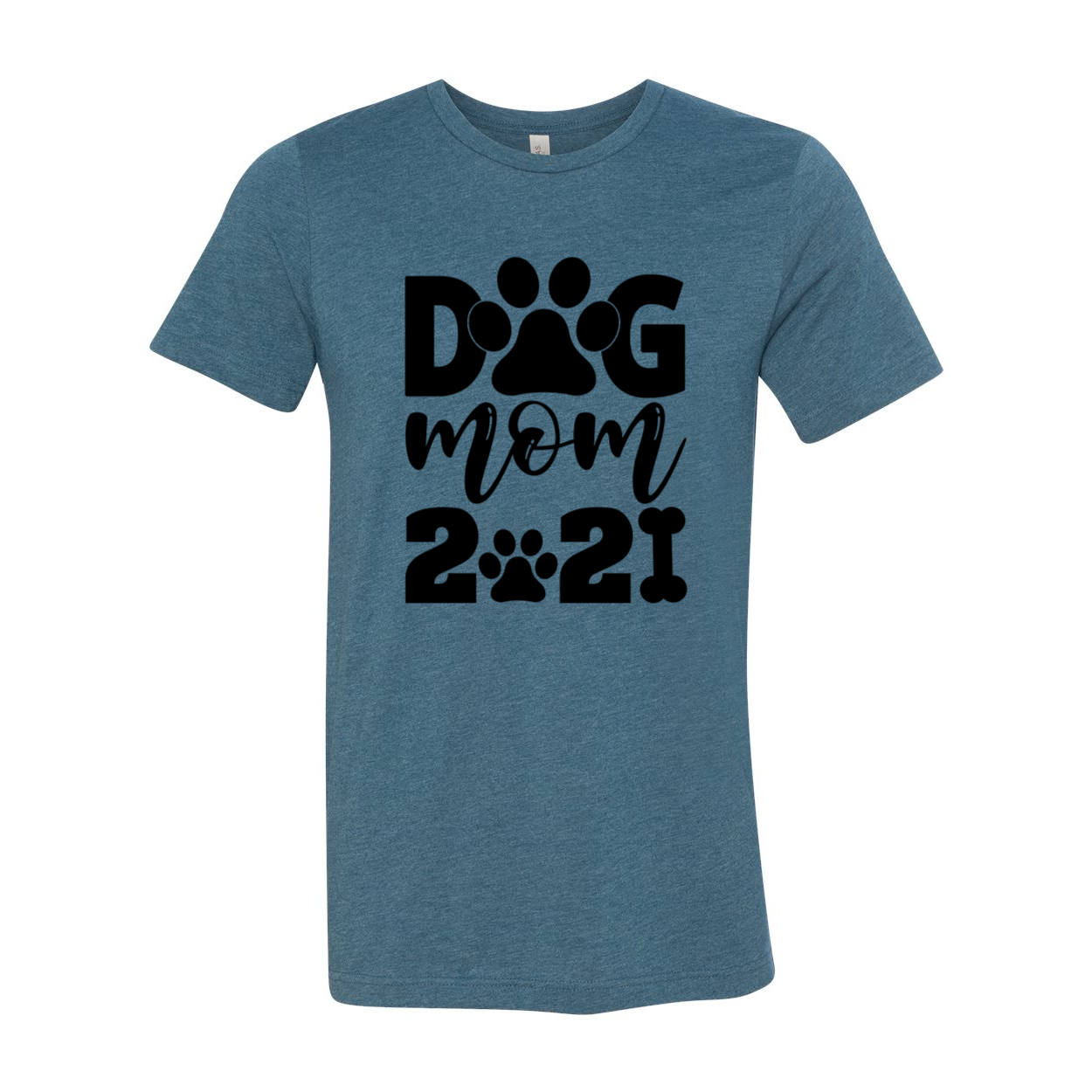 Dog Mom 2021 Shirt in various colors, showcasing its soft fabric and stylish design.