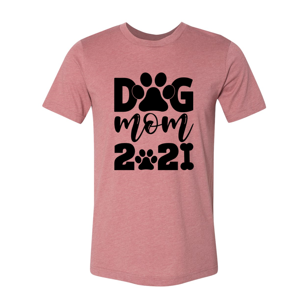 Dog Mom 2021 Shirt in various colors, showcasing its soft fabric and stylish design.