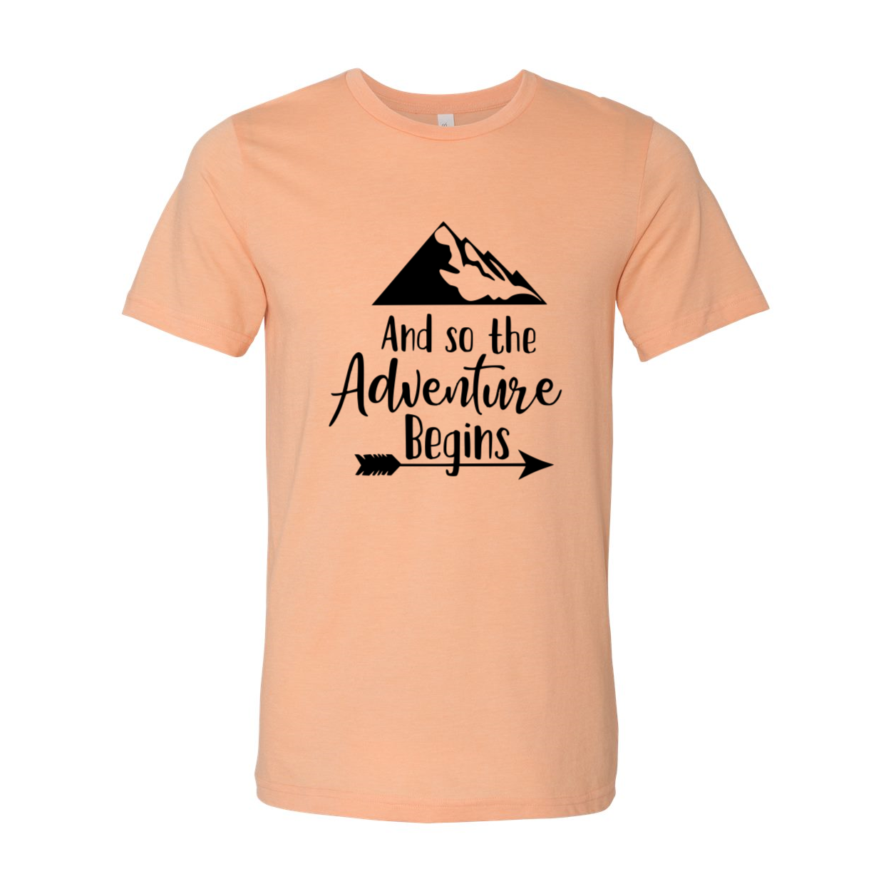 DT0126 And So The Adventure Begins Shirt in various colors, showcasing its comfortable fit and stylish design.