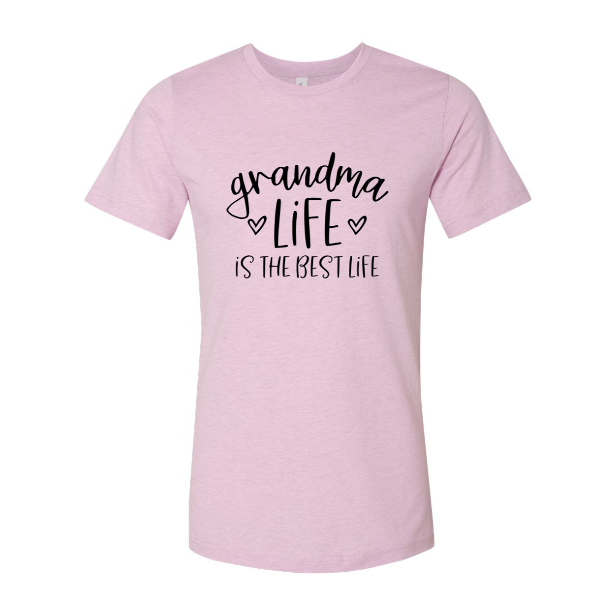 DT0148 Grandma Life Is The Best Life Shirt in various colors, showcasing its soft fabric and stylish design.