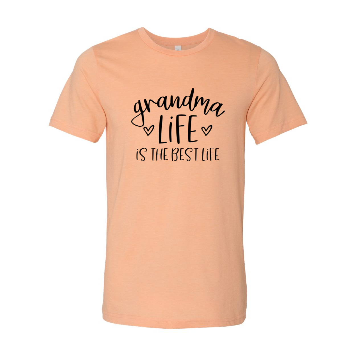 DT0148 Grandma Life Is The Best Life Shirt in various colors, showcasing its soft fabric and stylish design.