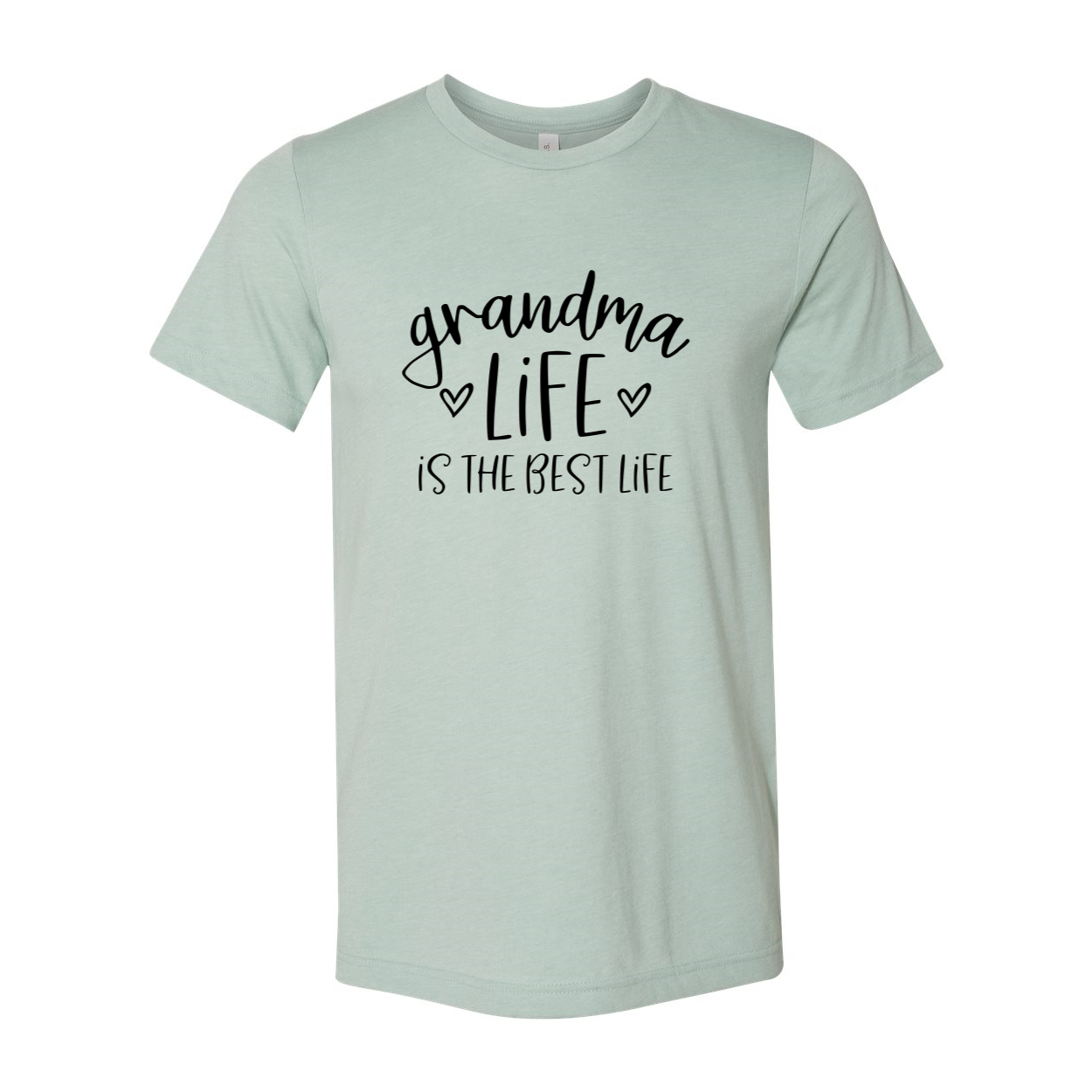 DT0148 Grandma Life Is The Best Life Shirt in various colors, showcasing its soft fabric and stylish design.