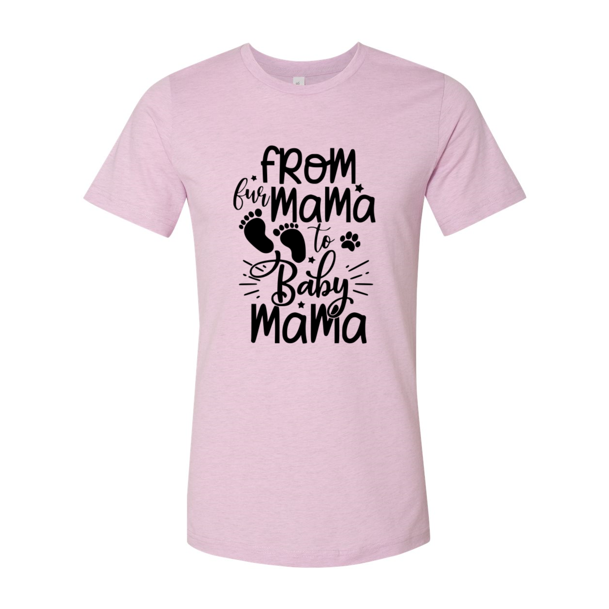 DT0152 From Fur Mama To Baby Mama Shirt in various colors, showcasing its soft fabric and stylish design.