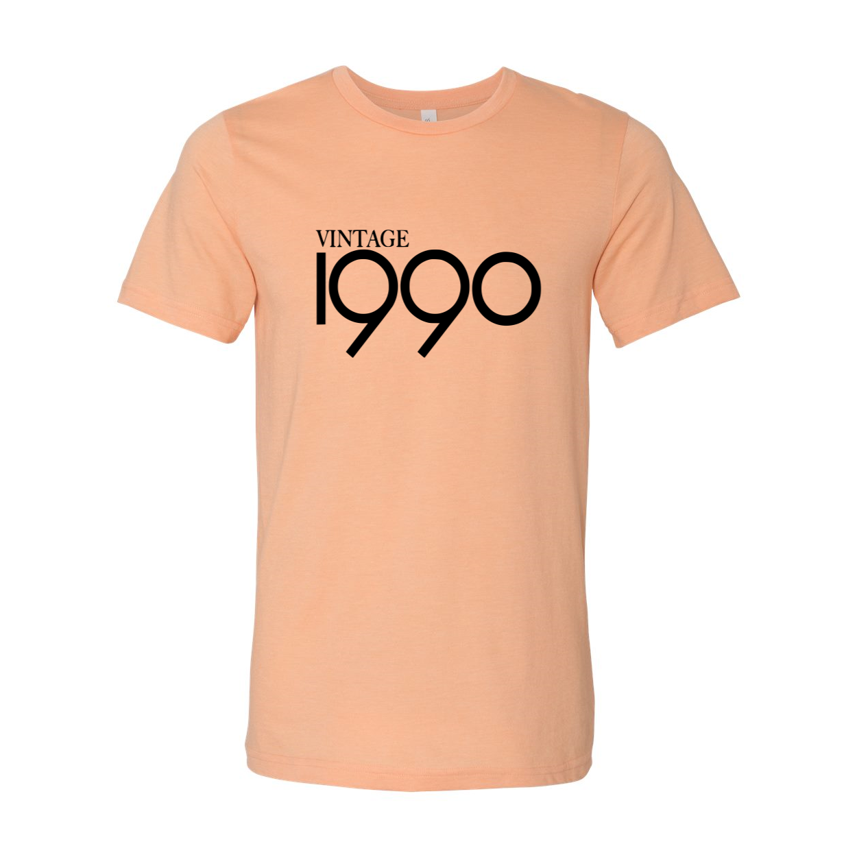 DT0156 Vintage 1990 Shirt in various colors, showcasing its soft fabric and classic crew neck design.