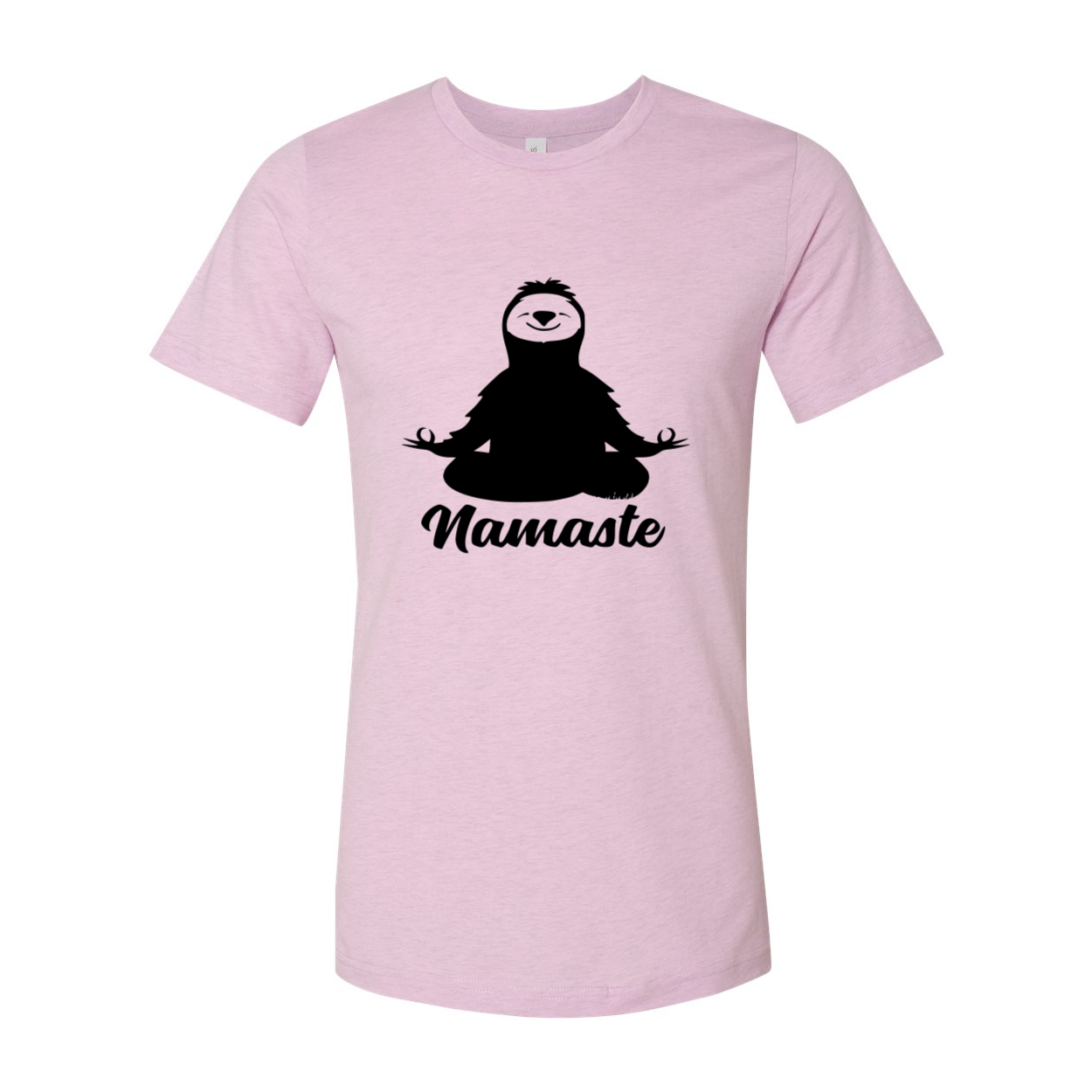 DT0166 Sloth Namaste Shirt featuring a playful sloth graphic and comfortable fit, available in multiple colors.