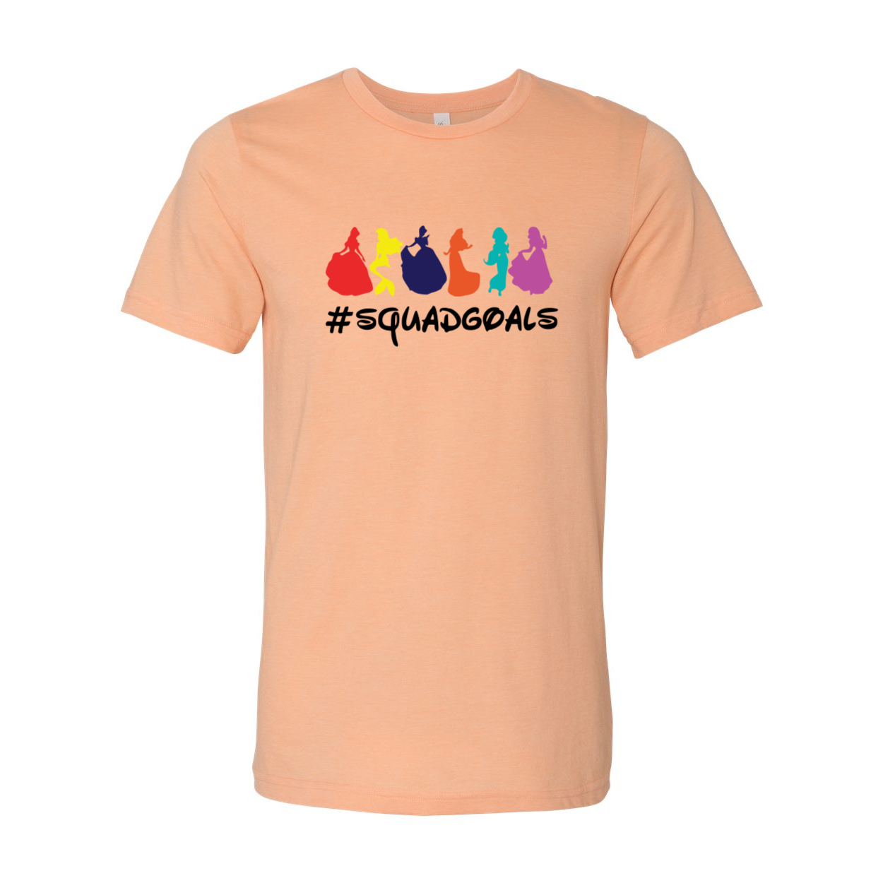 DT0116 Squad Goals Shirt in various colors, showcasing its comfortable fit and stylish design.