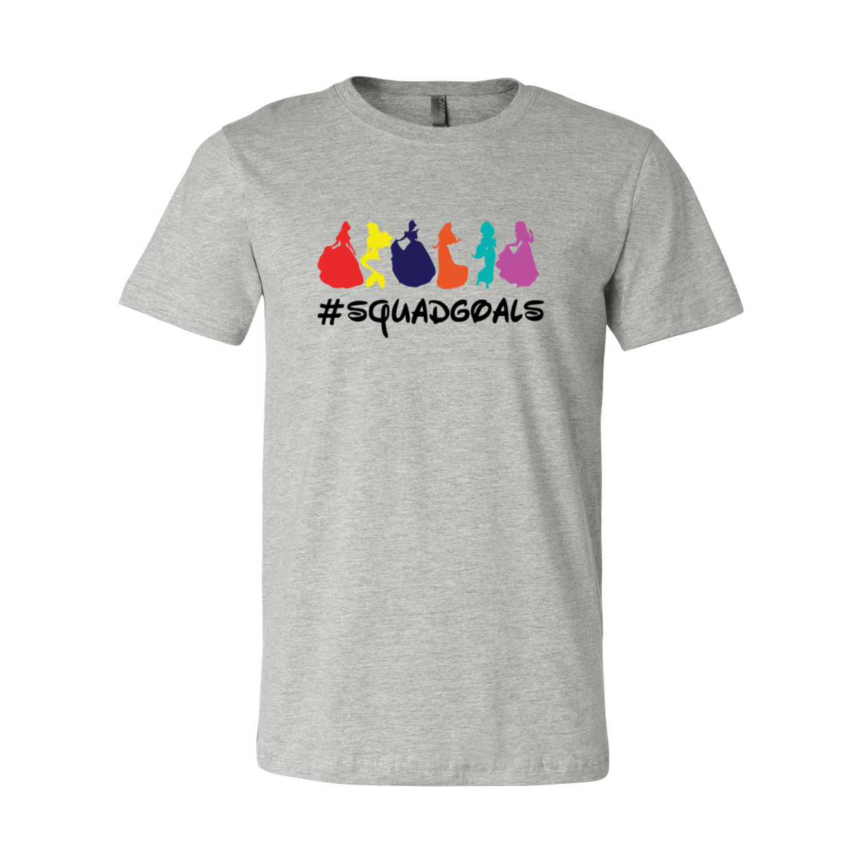 DT0116 Squad Goals Shirt in various colors, showcasing its comfortable fit and stylish design.