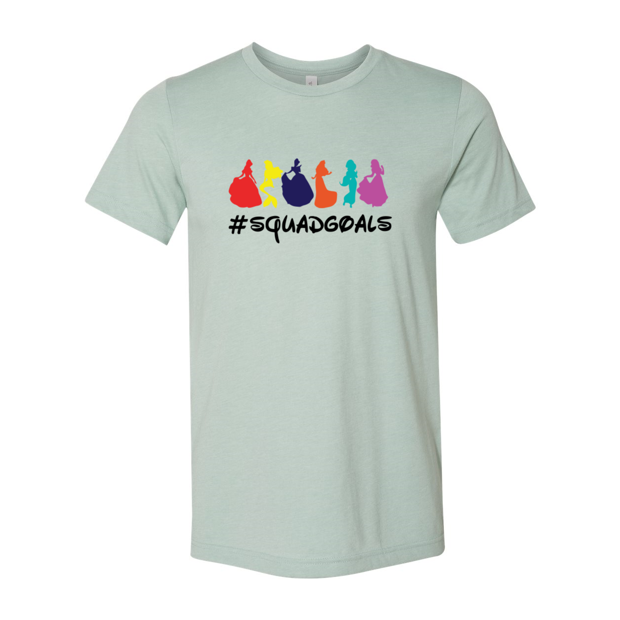 DT0116 Squad Goals Shirt in various colors, showcasing its comfortable fit and stylish design.