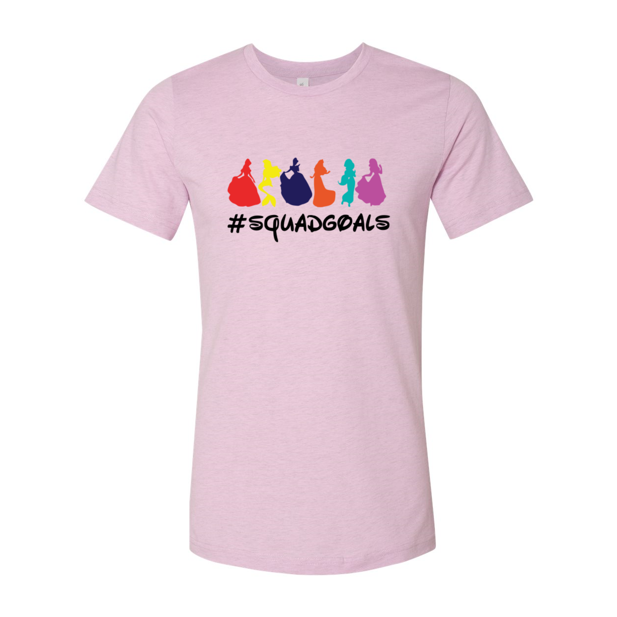 DT0116 Squad Goals Shirt in various colors, showcasing its comfortable fit and stylish design.