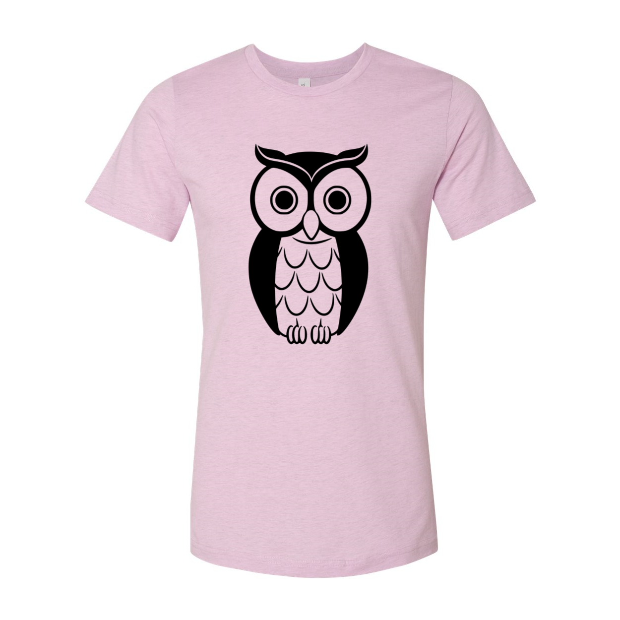 DT0160 Owl Shirt featuring a vibrant owl design on a comfortable unisex T-shirt made from ring spun cotton.